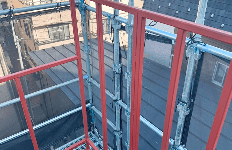 施工工事の写真