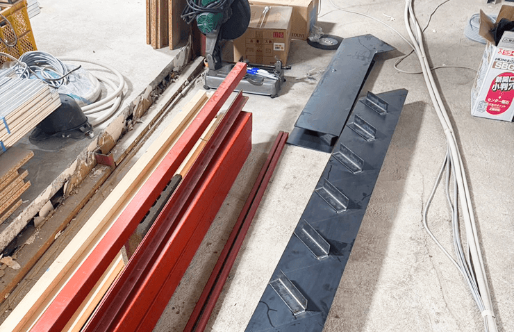 施工工事の写真