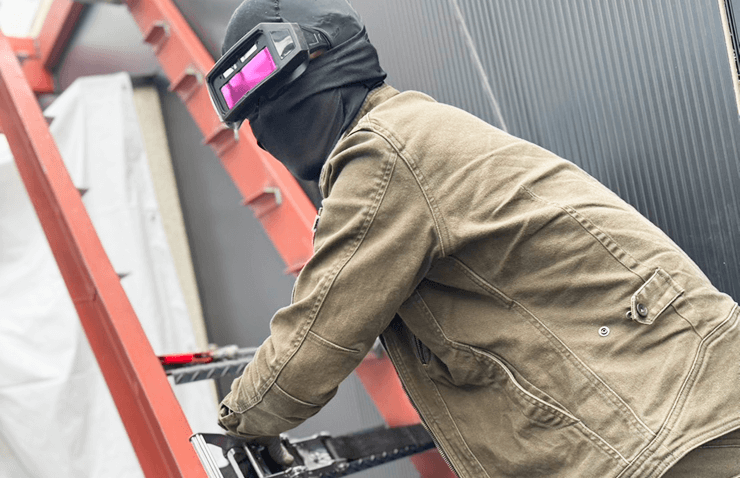 施工工事の写真